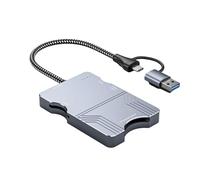 Limtula Durability USB CFEB Card Reader 10GB Speed for Multiple Device Compatibility Including SD3.0 Memory Cards Fast Speed Reader