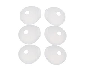 Limtula Earbuds Ear Tips Replacement 3 Pairs Soft Silicone Multi Sizes Large Small for In-Ear Headphones Earphones Earphones Case