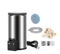 Limtula Efficient Miniature Aquariums Stainless Steel Filter Barrles Quiet Operations Resistant Water Filter Bucket Small Stainless Steel Fish Tanks