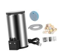 Limtula Efficient Miniature Aquariums Stainless Steel Filter Barrles Quiet Operations Resistant Water Filter Bucket Small Stainless Steel Fish Tanks