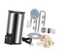 Limtula Efficient Stainless Steel Aquarium Filter with Integrated Quiet Mechanism and USB Power for 30 40Cm Marine Enclosures Low Aquarium Fan