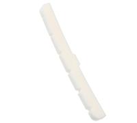 Limtula Electric Guitar Pre-Slotted Bone Nut Replacement 6 String Guitar Top Nut Up Saddles Music Instrument Parts Easy Install