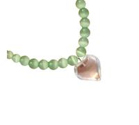 Limtula Elegant Cats's Eye Heart Necklace Designs For Modern Women Seek Unique Styles And Graceful Casual Wear Stylish Outfits