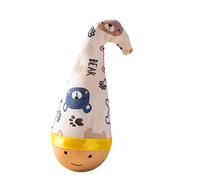 Limtula Entertaining Wobbly Cats Toy Auto Balancing Fun Exercise and Mental Stimulation Wobbles Ball Wear-Resistant Chew Toy Tumbling Cats