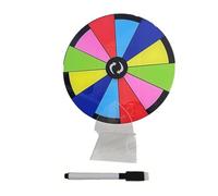 Limtula Erasable Reusable Fortunes Wheel Fortunes Party Turn Plate Lucky Draws Rotating Tabletop Prize Turn Plate Easy Use Lucky Draws Rotating