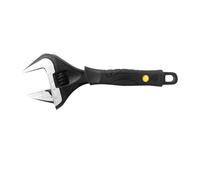 Limtula Ergonomic Extra Wide Adjustable Wrench Large Jaw Spanner 6/8 / 10 / 12in Suitable for Household Fixes & Complex Environment Open End Wrench