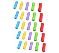 Limtula Ergonomic Silicone Pencils Grip Random Color Stress Relief Tool Soft Grips Design Study Essential for Students Teachers Professional Ergonomic Pencils Grip for Kids