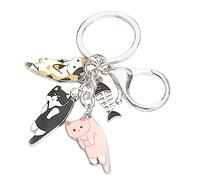 Limtula Eye-catching Keychain Jewelry Fish Bone Keychains Party Gift Alloy Keyrings For Backpack Bags Keychain