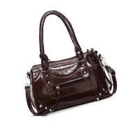 Limtula Fashionable Retro Shoulder Bag Soft Suedes Fabric Elegant Carry Methods Roomy Interior Perfect for Autumn Winter Season Suedes Handbag