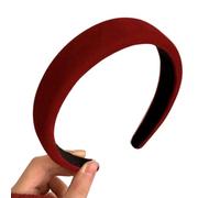 Limtula Festival Theme Headbands for Female French Style Red Headband Soft Foam Hairband Make-Up Tool Girl Headdress Accessories