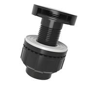 Limtula Filter Pipe Connector with Detachable Retaining Nut, 25mm | Retaining Nut and Sealing Gasket Mount for Aquarium Base Plumbing with Bottom Filter Pipe Connector