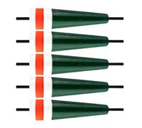 Limtula Five Fishing Floats for Sea Bass and Tilapia Saltwater | Tapered Float Bodies with Center Stems, EVA Foam Construction for Nearshore Saltwater Fishing and Shore Casting
