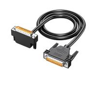 Limtula Flexible DB25 Male to Male 90 Degree Angled Parallel Cable Space Saving Installation for Printer Scanner Storage Devices