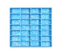 Limtula Flexible Silicone Three-dimensional Dominos Ornament Decoration Mold Epoxy Resin Craft for Home Decoration Dominoes Game Molds for Resin Casting