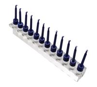 Limtula Fly Tying Lure Holder Fishing Lure Display Holders Acrylic Hook Clips Storage Holder For Fly Fishing Hook Clip Showing Transparent Accessories Storage