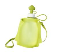 Limtula Foldable Silicone Travel Bottle with Strap, Yellow L