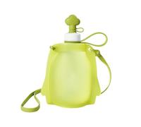 Limtula Foldable Silicone Travel Bottle with Strap, Yellow S