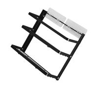 Limtula Foldable Wall-Mounted Rustproof Metal Space-Saving Shelf For Condiments & Utensils Easy Install Rustproof Shelf
