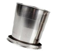 Limtula Food Grade Untarnished Collapsing Travel Cup Outdoor Water for Hiking Meal Pocket Sized Easy Carry Pliable Travel