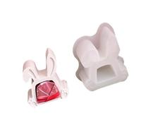 Limtula Food Safe Silicone Rabbits Detailed Crafting Tool for Home Holiday Decoration Easter Rabbits Silicone