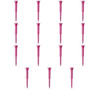 Limtula Four-Prong Golf Tees with ABS Construction for Ball Setup | 15 Golf Tees Per Package, Four Defined Ball Points, Golf Equipment for Setting Up a Ball Before Shots