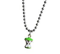 Limtula Fruit Charm Necklace, Inspired Bead Chain, Lightweight Alloy Statement Jewelry for Outings, Photo, Retro Layered Wardrobe Pairing Fruit Charm Necklace Bead Chain Pendant Retro Jewelry Daily