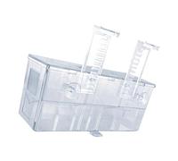 Limtula Fry Aquarium Isolation Box Spawning Hatching Transparents Fish Breeding Box with Hook Hydroponic Plant Boxes Double Layer Peacocks Fishes Breeding