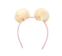 Limtula Furry Balls Plush Hairhoop Lovely Hairballs Hairband Children Adult Party Props Headdress Family Gathering Accessories