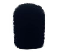 Limtula Furry Windscreen for QUADCASTS Mic Cover Outdoor, Black | Portable Mic Windmuff Windshield Minimizes Disturbance Dusts for Outdoor Activity Live Broadcasts