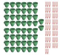 Limtula Garden Trays Tool for Strawberry Runners Featuring Breathable Cups and Runner Forks to Enhancing Survival Rate and Growth Plant Nursery Supplies