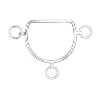 Limtula Gear Mouthpiece Horse Bit for Horse Bridles | Metal Linked Profile, Rounded Finish, Riding Accessory, Stable Lesson