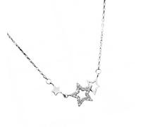 Limtula Gorgeous Copper Star Necklace with Brilliant Zircon Detailing Suitable for Parties and Everyday Use Sparkling Star Jewellery