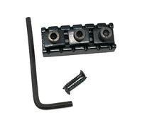 Limtula Guitar Locking Nut Accessory Kits, 6 Strings Electric Guitar String Locking Nut 43mm with Mounting Screws and Wrench Set