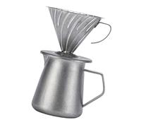 Limtula Hand Drip Coffee Maker 600ML 304Stainless Steel Coffee Server Professional Pouring Over Cup For Office Or Travel Home Brewing Tool