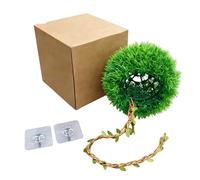 Limtula Hanging Grass Ball Hideaways Place for Reptiles Habitats and Jungle Theme Aquarium Terrarium Landscape Accessory Mosses Ball Habitat Decors