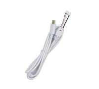 Limtula Headset Rewire Replacement Cord, White | 180cm Type-C Braided Open End Cable for Damaged Line Renewal, Workshop Service