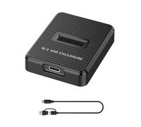 Limtula Highly Speed Nvme to USB C Docking Station Disc Enclosure Double Protocols 2TB Capacity Adapter