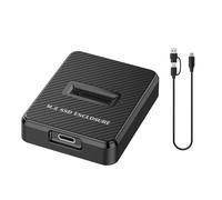 Limtula Highly Speed Nvme to USB C Docking Station Disc Enclosure Double Protocols 2TB Capacity Adapter