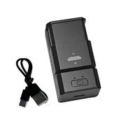 Limtula Home Desk Coin Battery Charging Dock, Black WITH WIRE | Guided Charging Bay and One-Press Control Storage Use