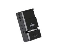 Limtula Home Desk Coin Battery Charging Dock, Black WITHOUT WIRE | Guided Charging Bay and One-Press Control Storage Use