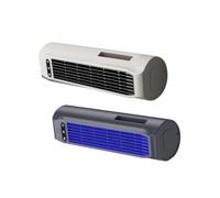 Limtula Home Desk Cooling Fan, Bladeless Tower Form, 3 Speed, Compact ABS Build for Desktop Spaces Indoor Setup Desk Fan Bedside Air Tower Small Room Circulator Bladeless Desktop Cooling Dorm Home