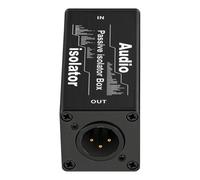 Limtula Hum Reduction Isolator Passive Aluminum Housing, XLR | Passive Aluminum Housing Routing for Studio Monitor Links Balanced Routing for Engineers