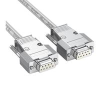 Limtula Industrial Straight Through 9Pin RS232 9Pin Cable RS232 Extension Cable Male to Female Communication Extreme Temperature Series