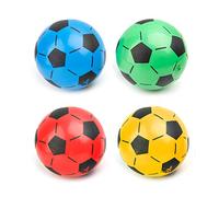 Limtula Inflatable Football 7.87 In Inflatable Beach Ball Blow Up Soccer Football Swimming Pool Game Supplies Soccer Bags For Coaches Small