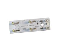Limtula Interior Refrigerator Lighting Board Replacement, White PCB Lamp Part with DC12V Input, 11.3 X 3.4 Cm Size, Daily Food Sorting, Home Upkeep