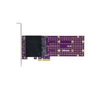 Limtula Internal SSD Expansion Board for Desktop Towers, PCIe NVMe Adapter Card with PCIe Bracket, Multi Drive Storage Upgrade, Single Card Pack