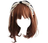 Limtula Japanese Lolita Headband Lace Bowknot Hair Hoop Headwear Hairpin Headdress Hair Accessories for Friend Birthday