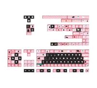Limtula Keycap Set Black Theme Heat Sublimation Accessories, A
