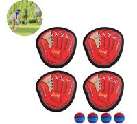 Limtula Kids Baseball Practice Game Set Upgraded Stick Paddles Travel Friendly Storage Bag for Backyard Parties Birthday Gifts Stick Ball Paddles Set