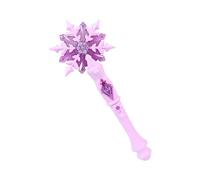 Limtula Kids Musical Light Up Princess Magical Wand Easy Activation Shatterproof ABS Snowflake Magical Wand for Little Girl Toy for Kids